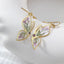 Butterfly Birthstone Earrings