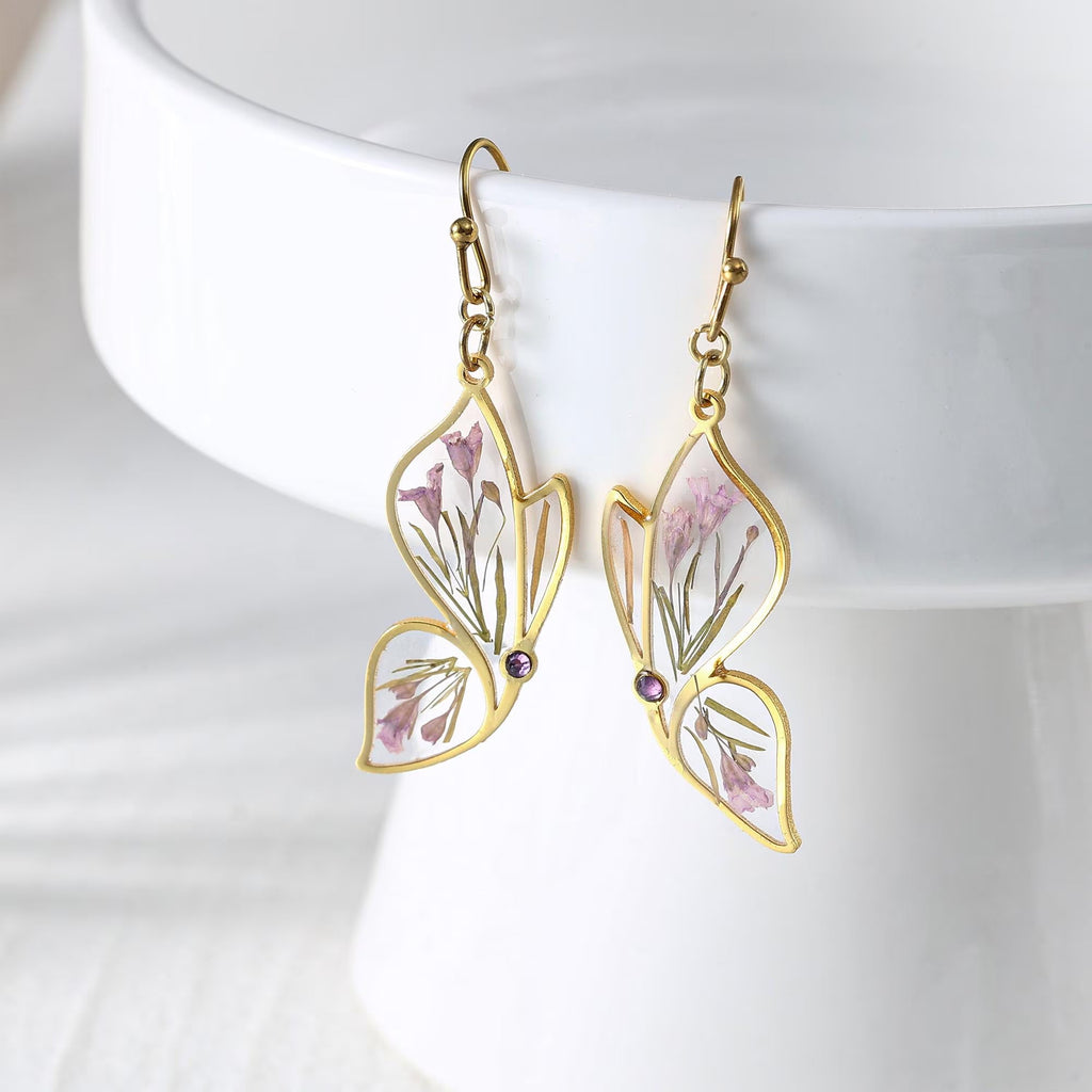 Butterfly Birthstone Earrings