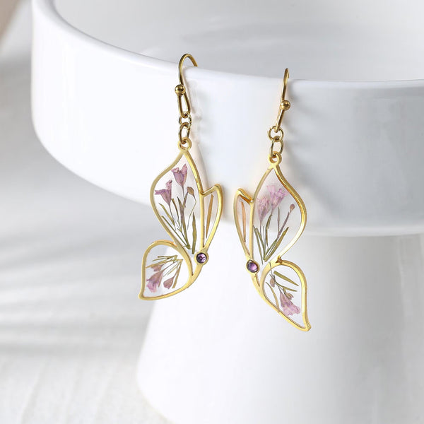 Butterfly Birthstone Earrings