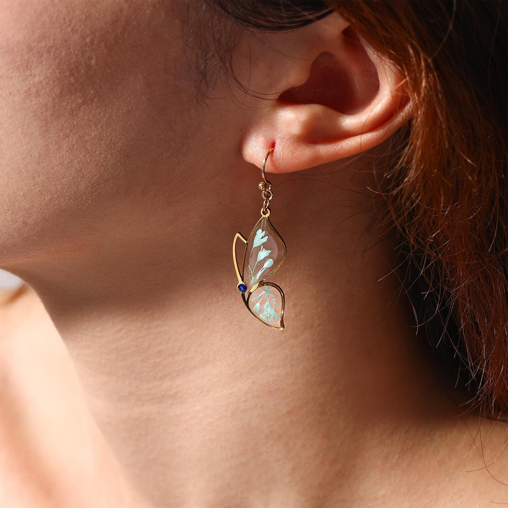 Butterfly Birthstone Earrings