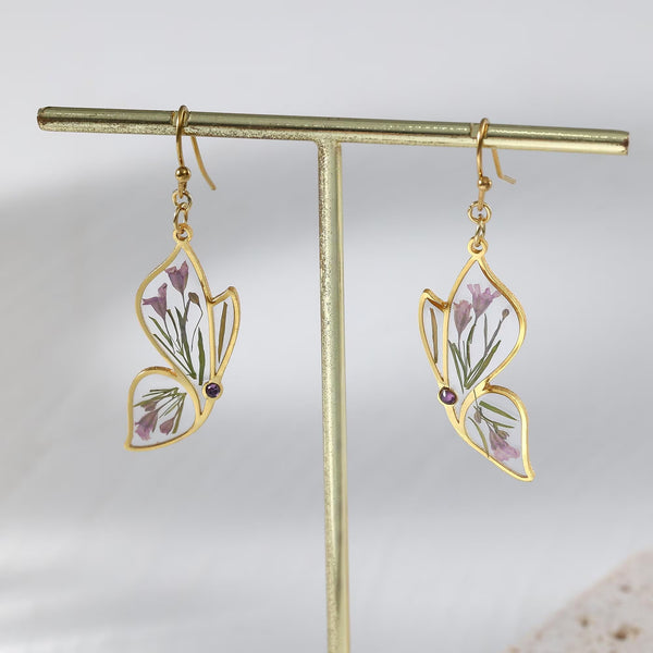 Butterfly Birthstone Earrings
