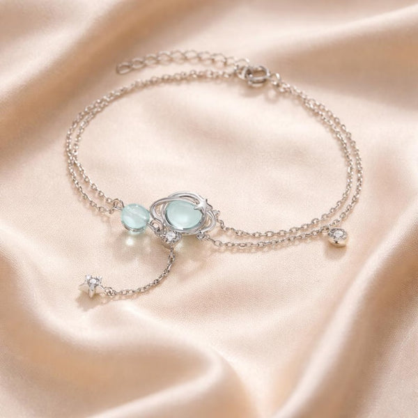 925 Sterling Silver Double Bracelet