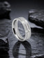 Men Silver-Tone Anti-Tarnish & Water-Proof Stainless Steel Ring