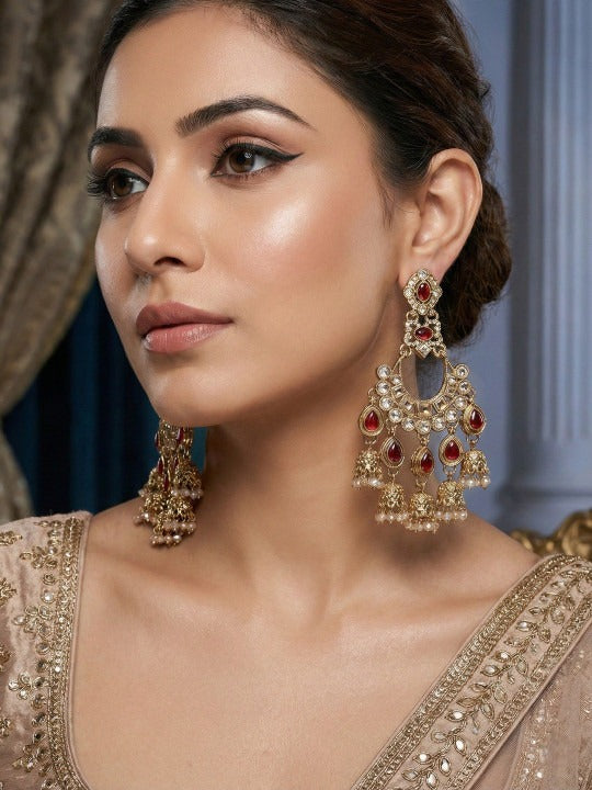 Geometric Drop Earrings