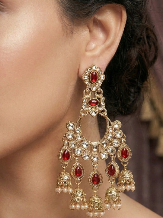 Geometric Drop Earrings