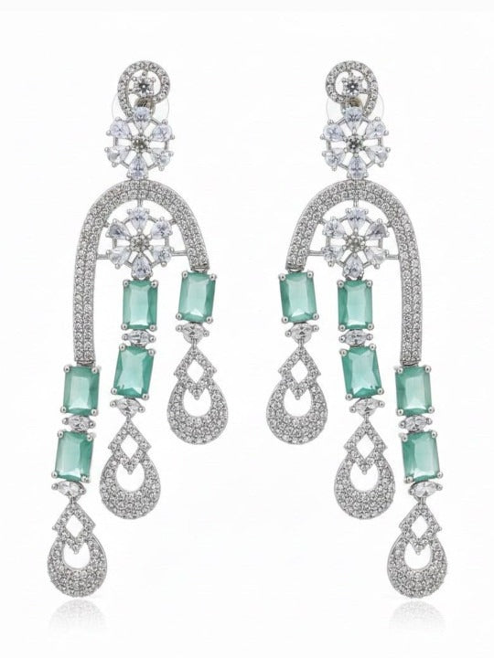 Geometric Drop Earrings