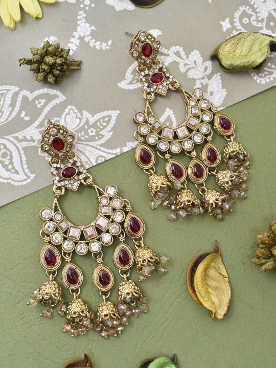 Geometric Drop Earrings