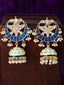 Gold-Plated Crescent Shaped Chandbalis
