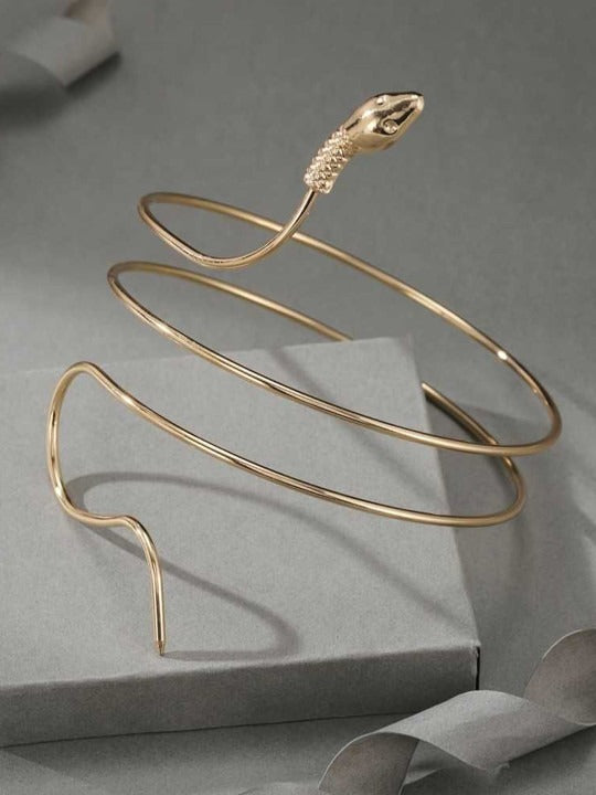 Adjustable Serpent Snake Upper Arm Ring Armlet