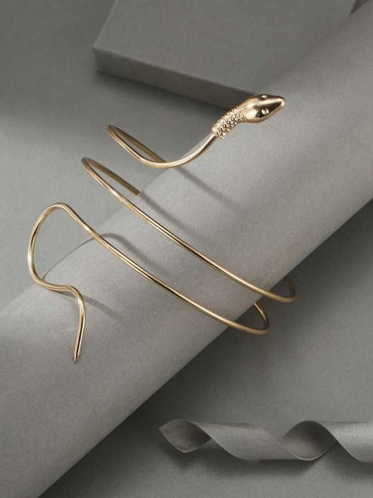 Adjustable Serpent Snake Upper Arm Ring Armlet
