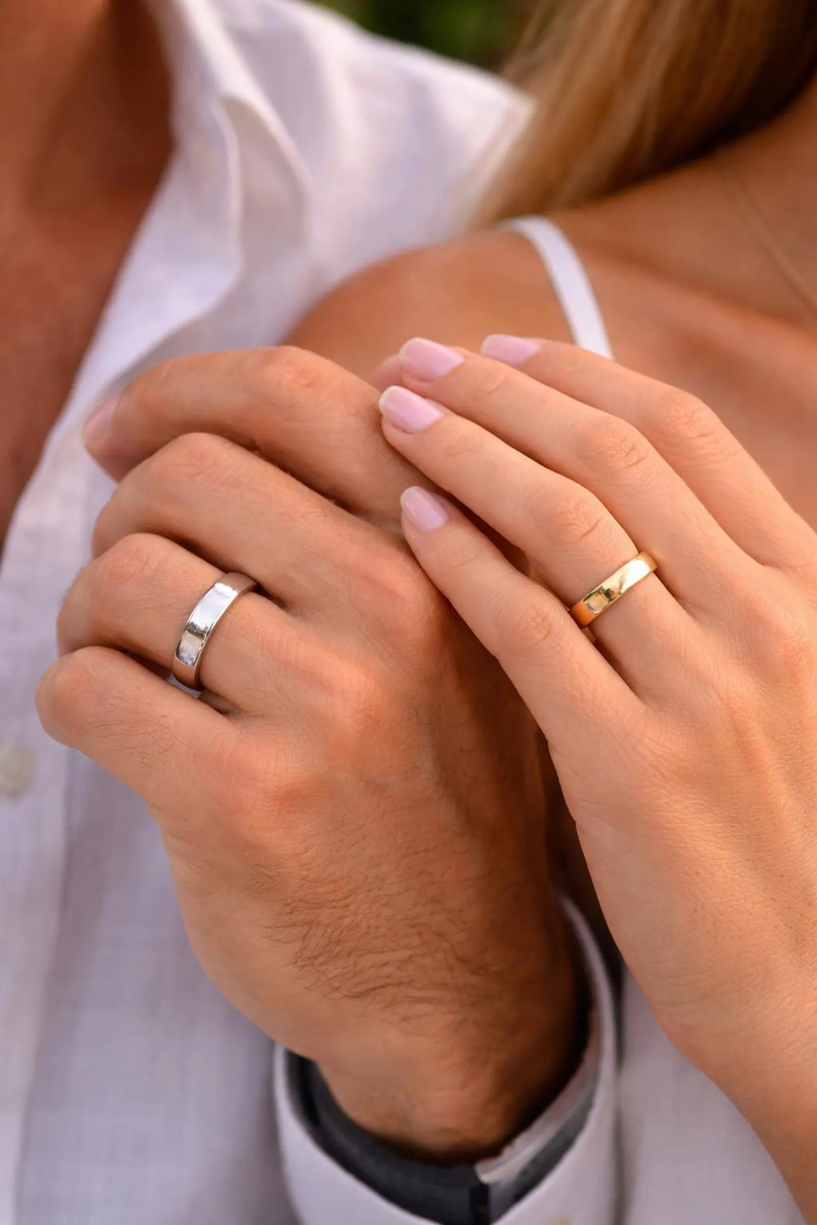 925 Sterling Silver Band Ring – Minimalist Dome, Unisex Everyday Jewelry Main image