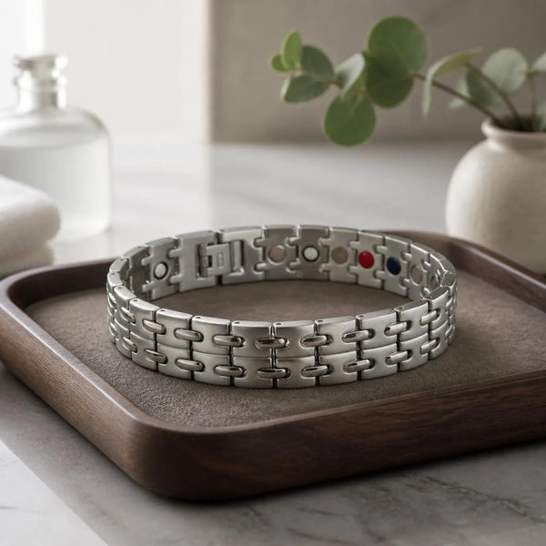 Men's titanium super strong BIOMAGNETIC healing BRACELET