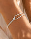 Silver Hand Chain Bracelet