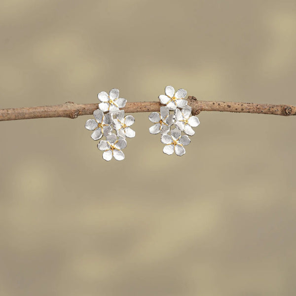 Delicate Flower Earrings