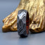 Hand-Forged Damascus Steel Men's Ring