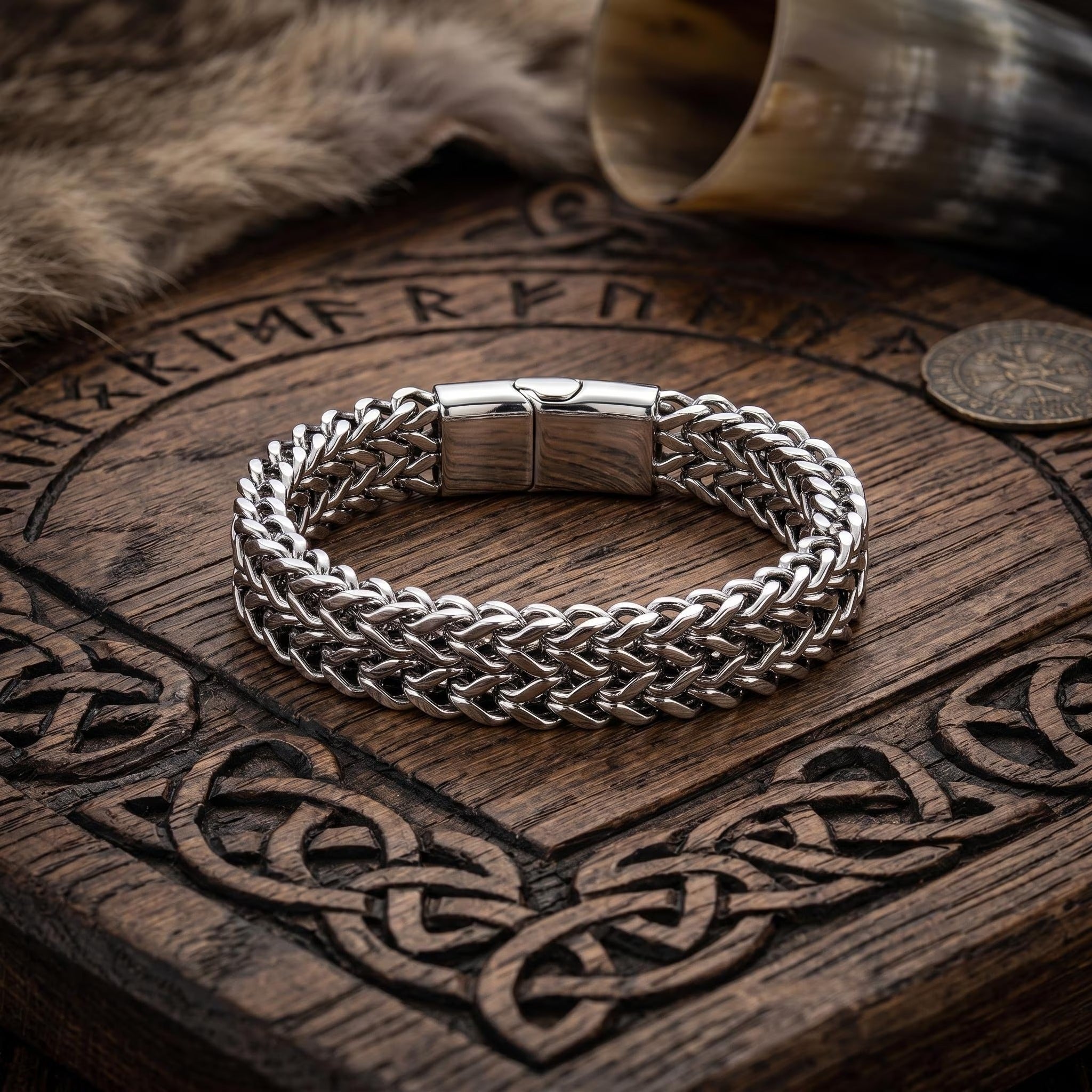 Stainless Steel Braided Bracelet Main image