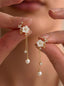 Pearl Flower Earrings