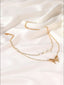 Gold-Plated Alloy Necklace